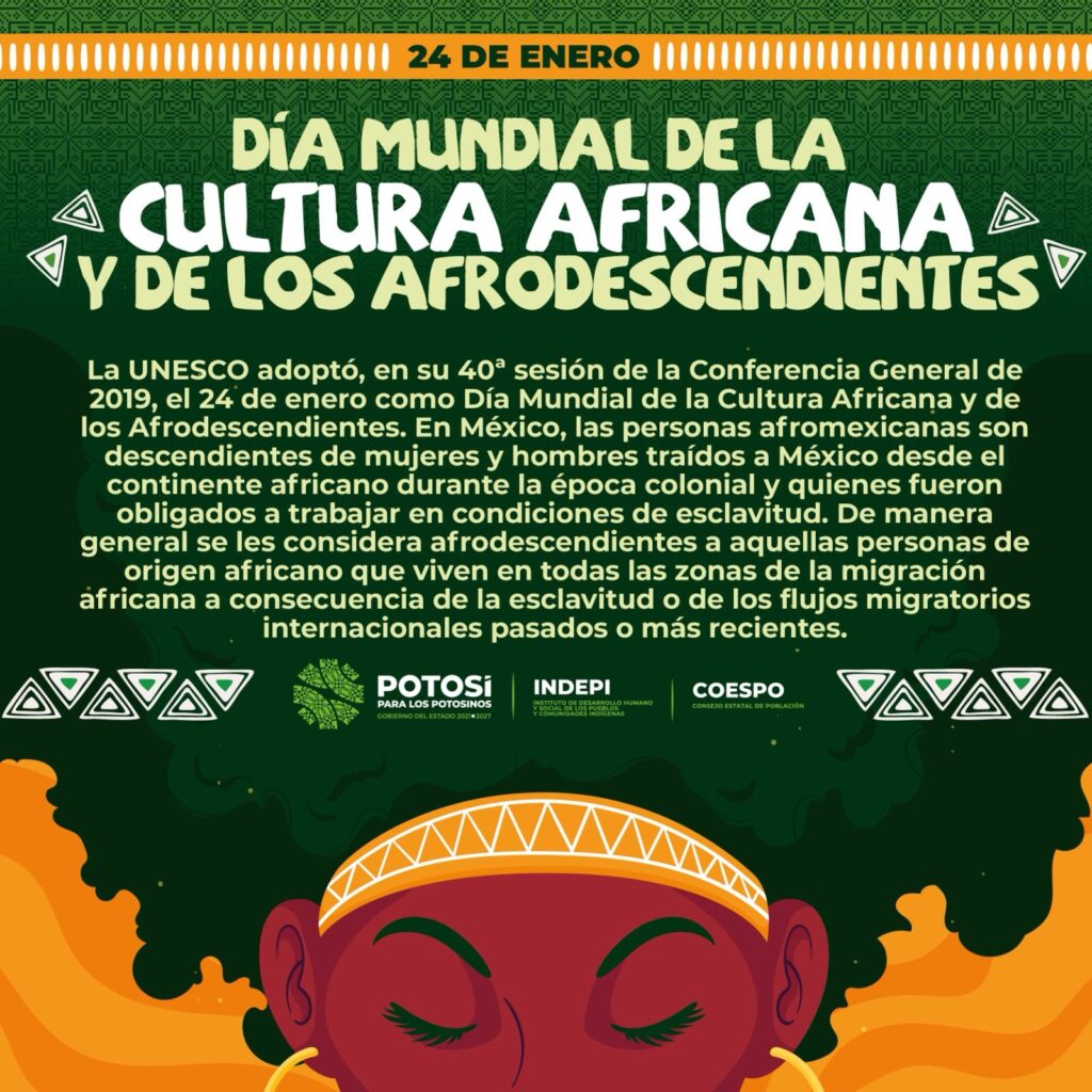 Dia Mundial de la Cultura Africana y Afrodescendientes