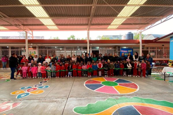 Rehabilitación de impermeabilizante en preescolar Rosaura Zapata, un compromiso más con la educación: Gobierno de CDFDZ.