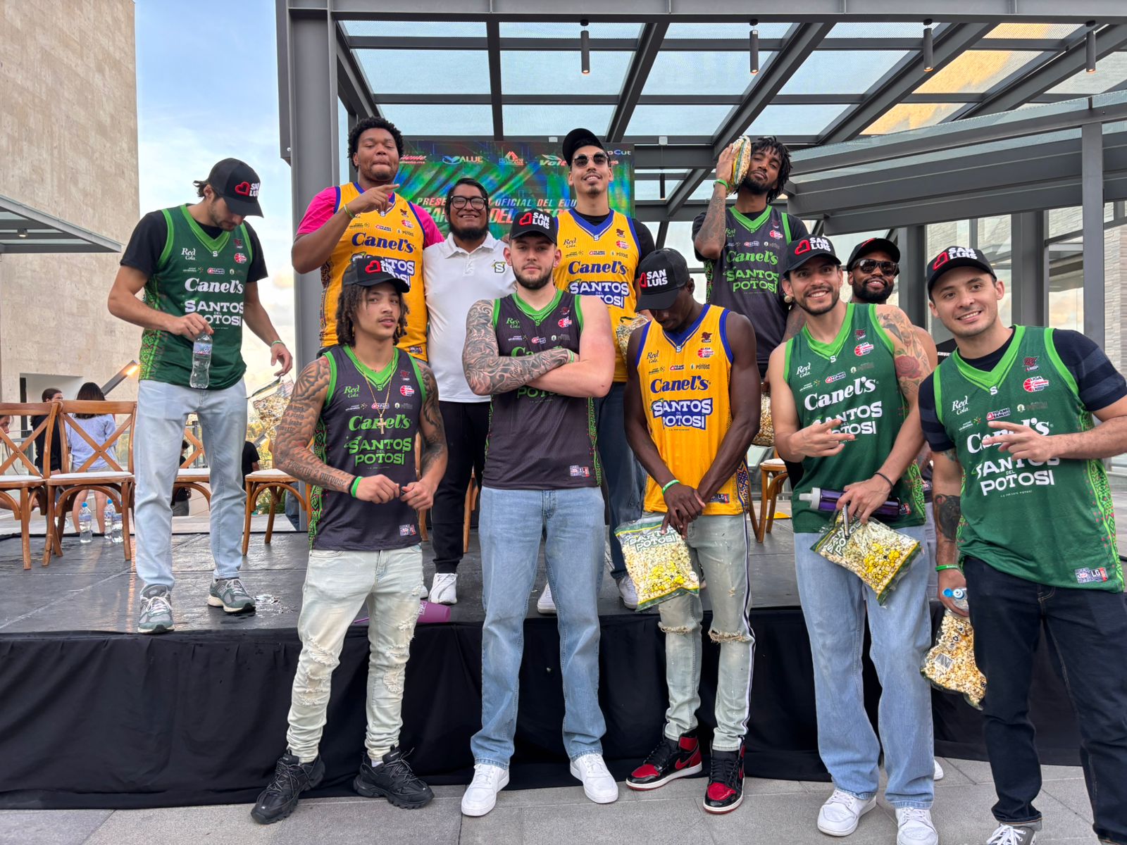 Santos del Potosí listos para debutar en la temporada 2025 de la LNBP