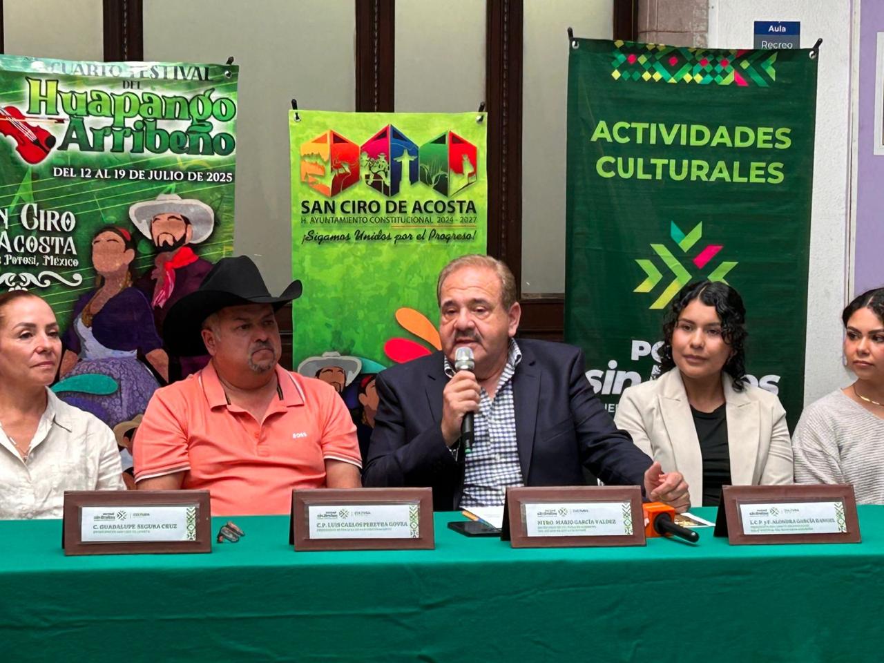 PRESENTAN FESTIVAL DEL HUAPANGO ARRIBEÑO