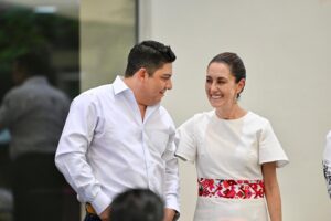 RICARDO GALLARDO Y CLAUDIA SHEINBAUM INAUGURAN INFRAESTRUCTURA CLAVE EN SLP