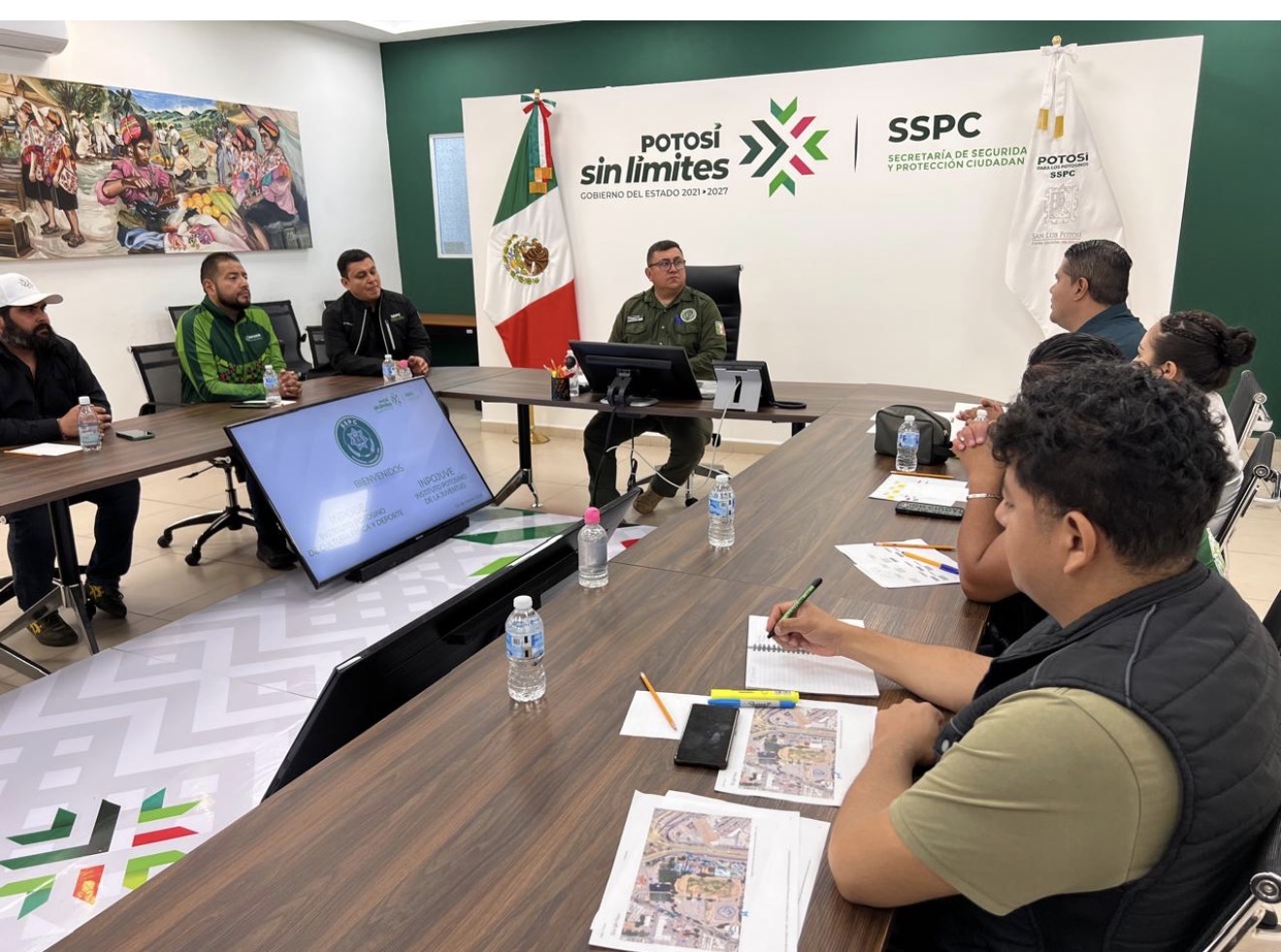 COORDINA GOBIERNO ESTATAL PLAN DE SEGURIDAD PARA LA COPA POTOSÍ 2026