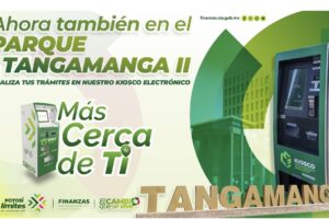 NUEVO KIOSCO DIGITAL FACILITA TRÁMITES EN PARQUE TANGAMANGA II