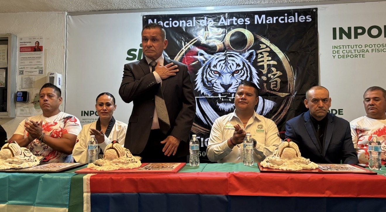 Presentan el Campeonato Nacional de Artes Marciales «El Tigre Blanco»