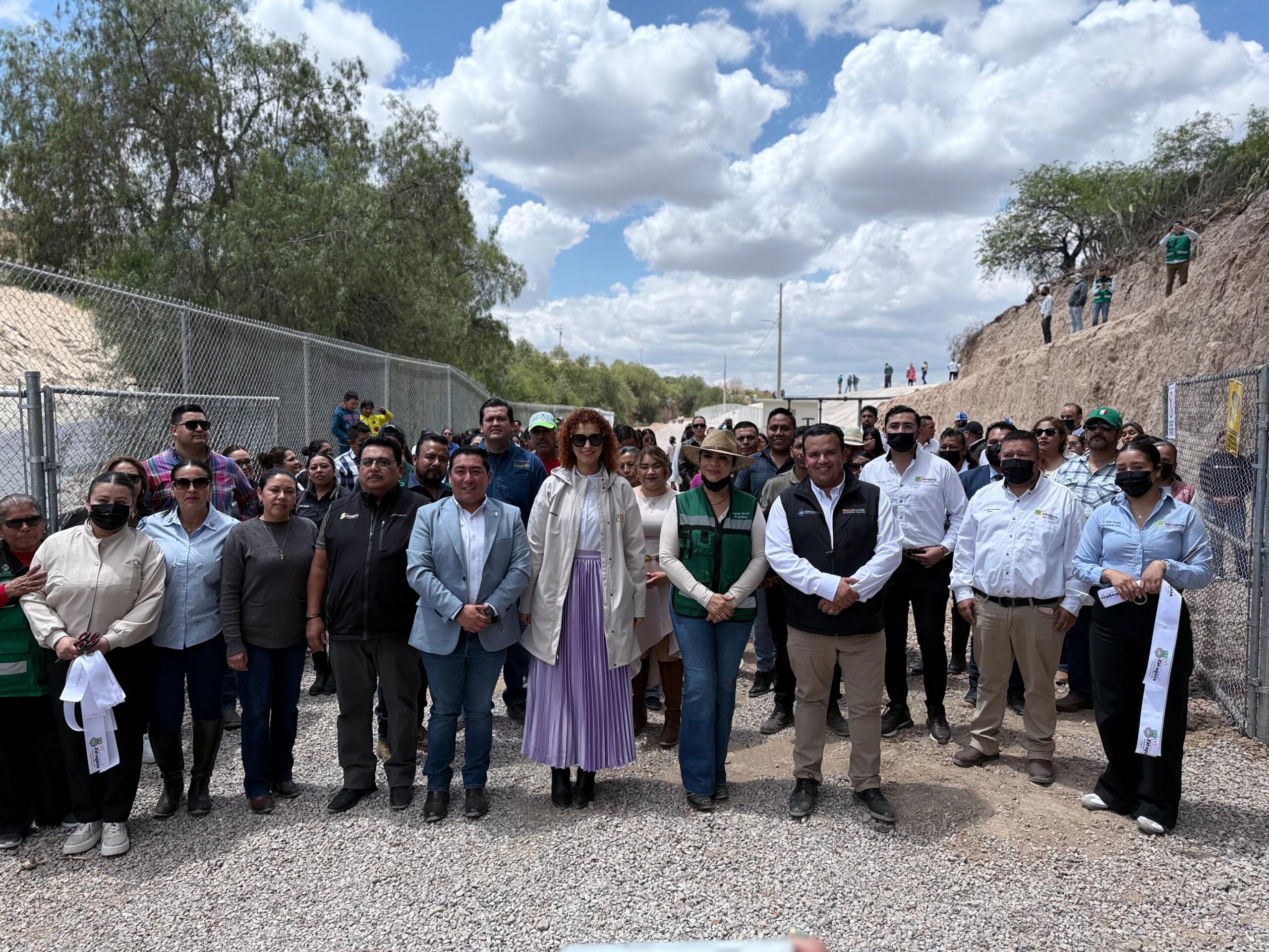 ENTREGAN CONAGUA Y ZARAGOZA PLANTA TRATADORA DE AGUAS RESIDUALES