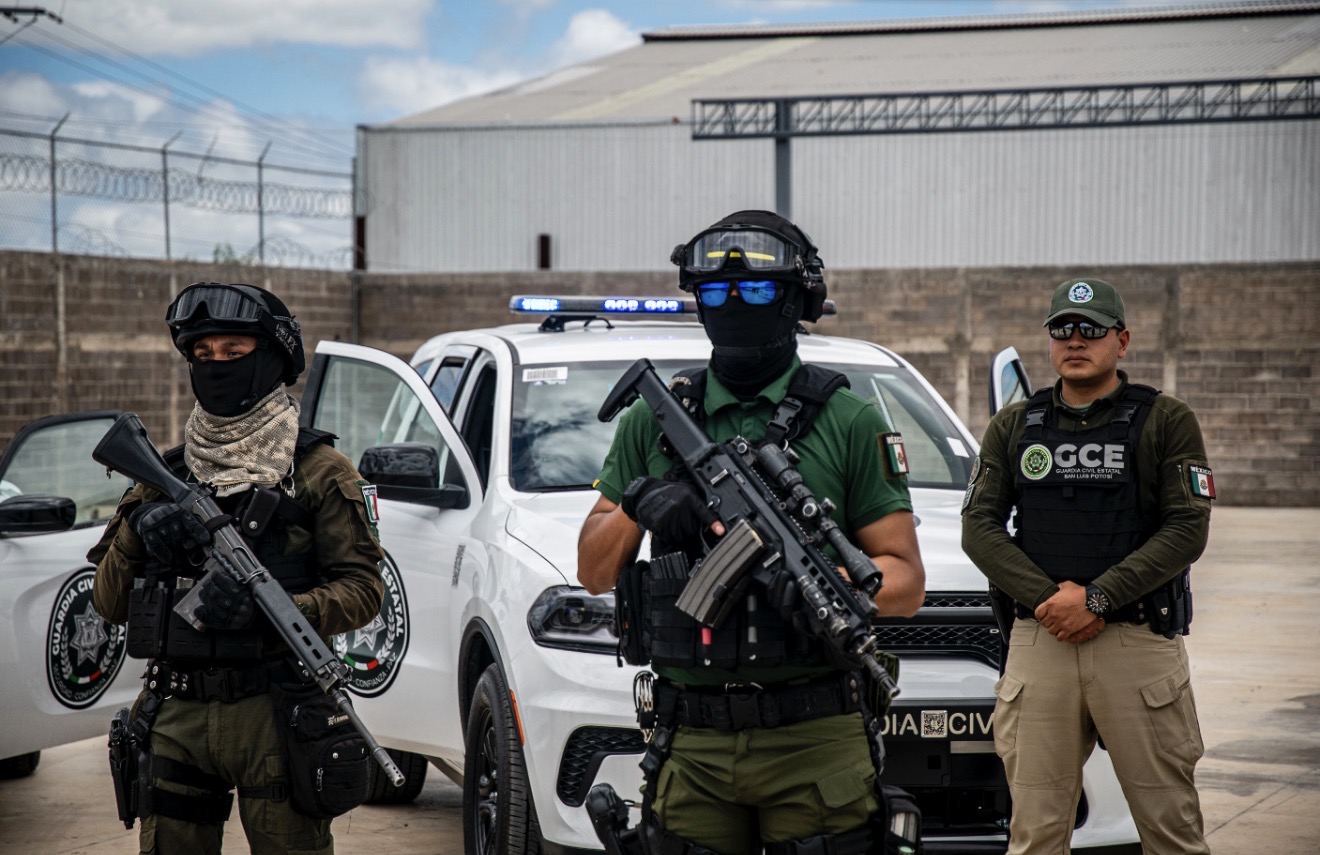 GOBIERNO ESTATAL IMPULSA MÁS SEGURIDAD Y TRANQUILIDAD PARA LAS Y LOS POTOSINOS