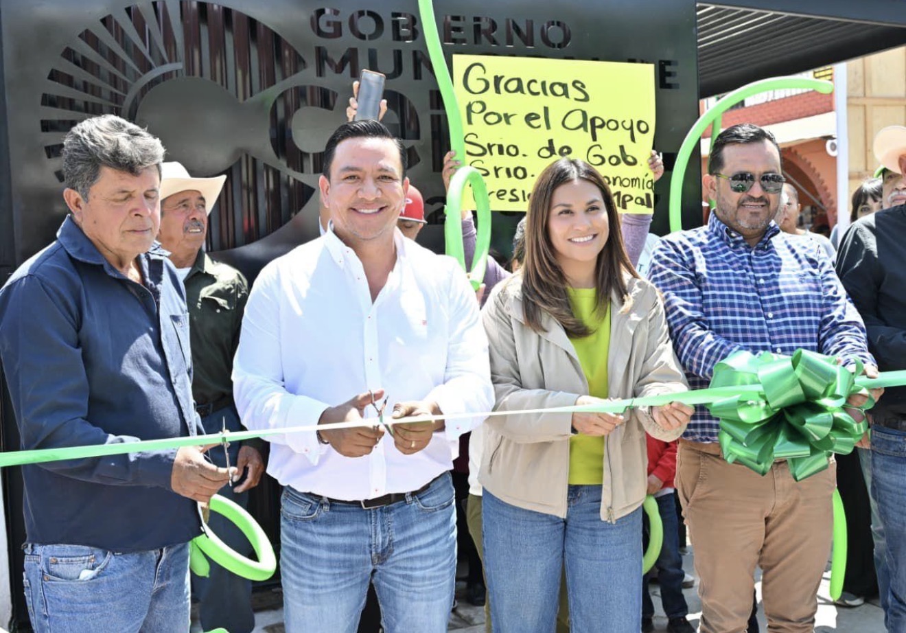 ESTADO IMPULSA DESARROLLO COMERCIAL EN CEDRAL