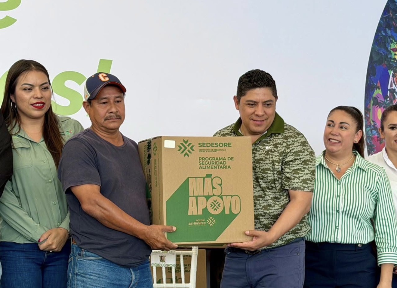 GOBIERNO ESTATAL AVANZA EN ENTREGA DE APOYOS ALIMENTARIOS