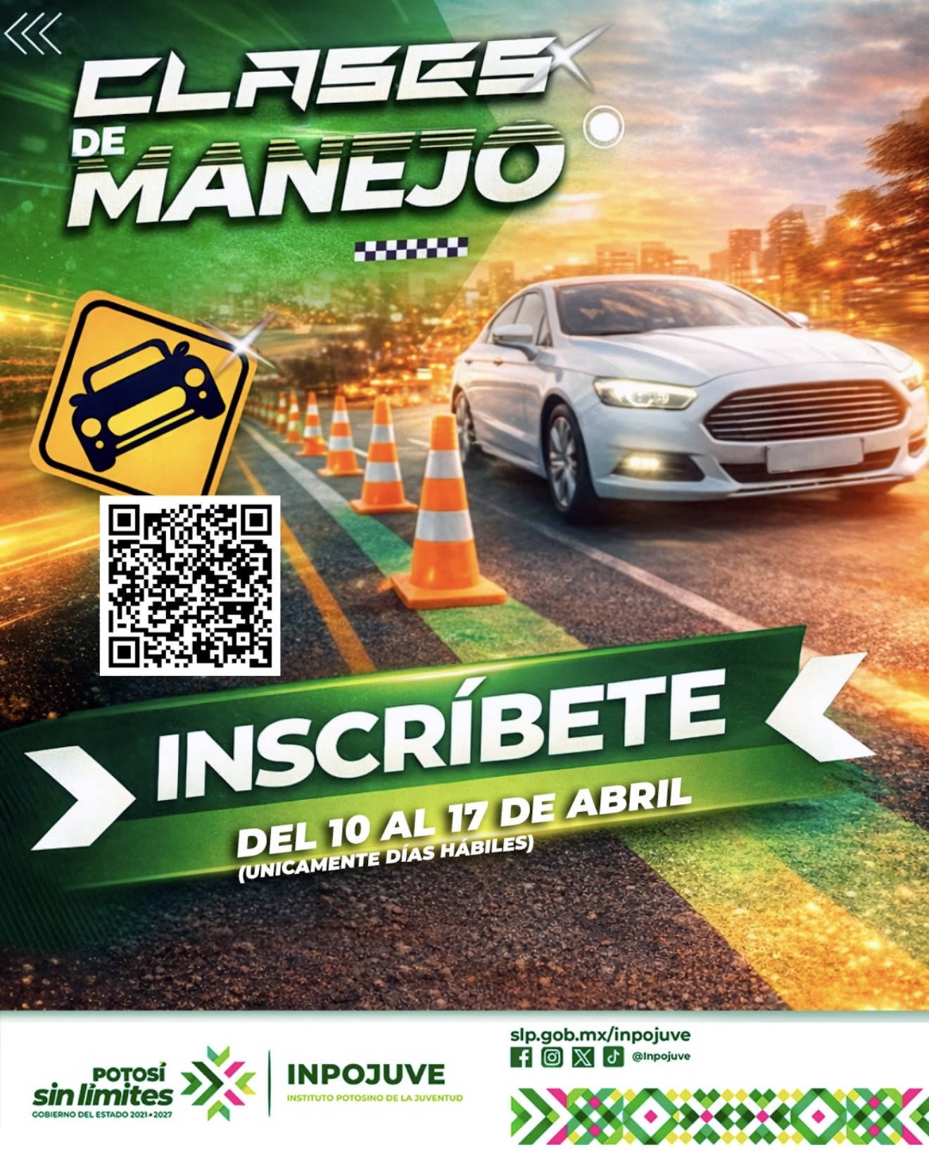 ESTADO ABRE CONVOCATORIA PARA JÓVENES AL VOLANTE