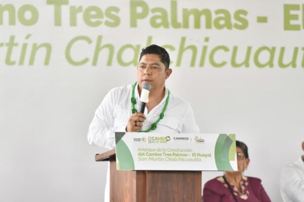 RICARDO GALLARDO LLEVA MÁS CALIDAD DE VIDA A SAN MARTÍN CHALCHICUAUTLA 
