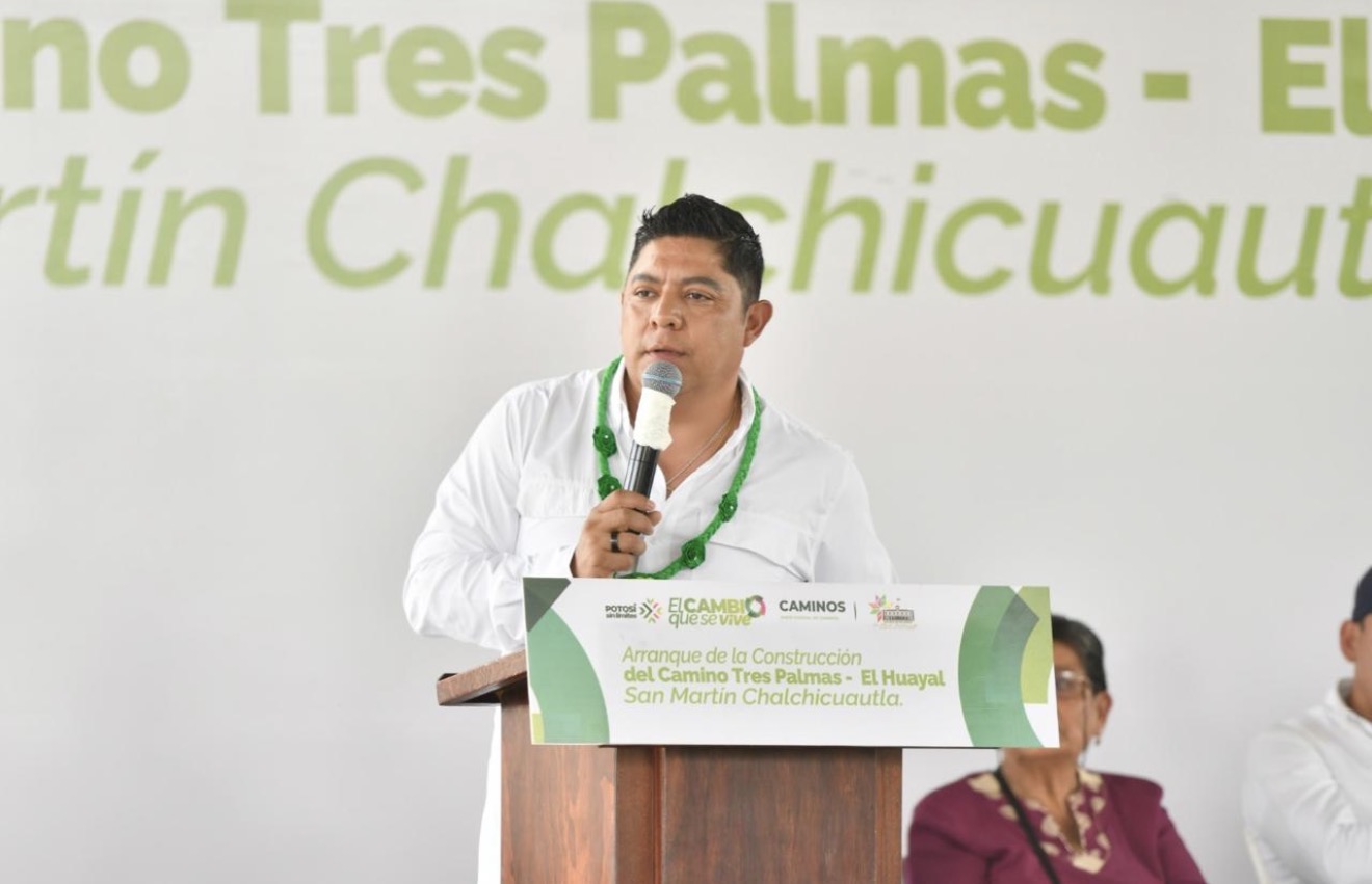 RICARDO GALLARDO LLEVA MÁS CALIDAD DE VIDA A SAN MARTÍN CHALCHICUAUTLA 