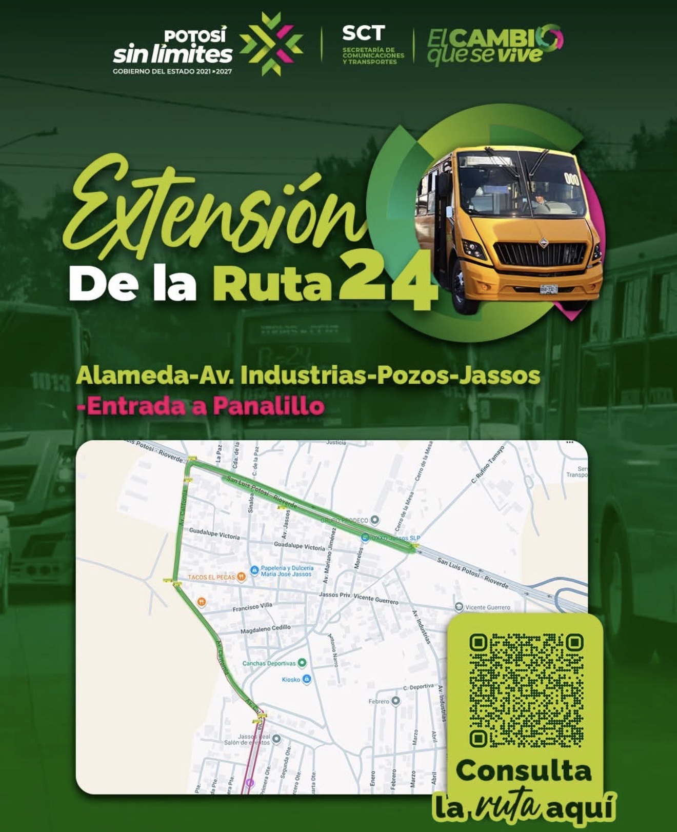 ESTADO DA A CONOCER LA NUEVA RUTA 24