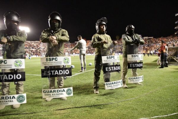 LISTO OPERATIVO “ESTADIO SEGURO” PARA EL ATLÉTICO DE SAN LUIS CONTRA PUMAS