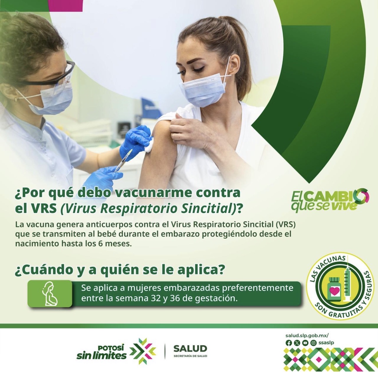 GOBIERNO ESTATAL INICIARÁ VACUNACIÓN CONTRA VIRUS SINCITIAL RESPIRATORIO PARA PROTEGER A BEBÉS