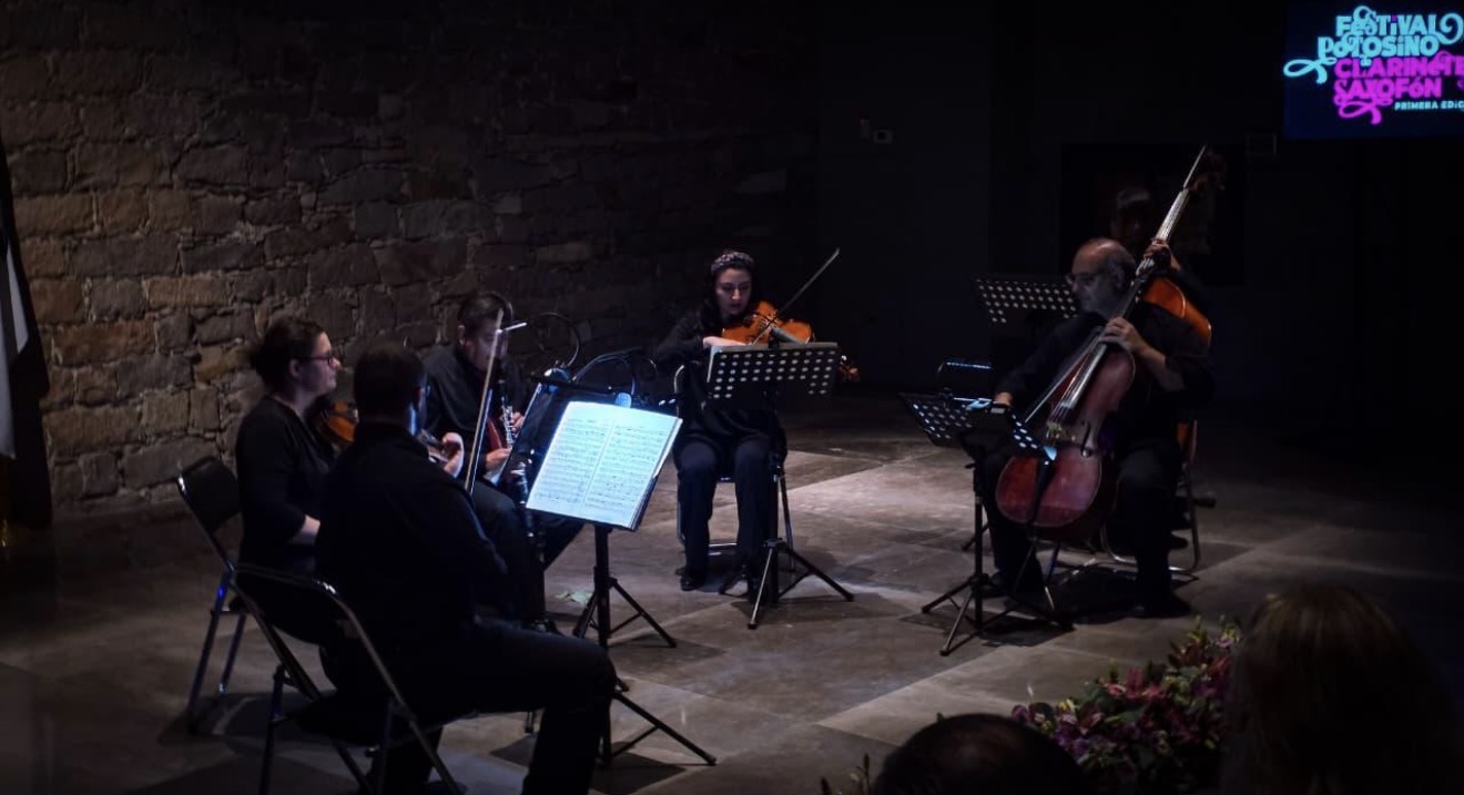 FESTIVAL POTOSINO DE SAXOFÓN Y CLARINETE ARRANCA ENTRE OVACIONES