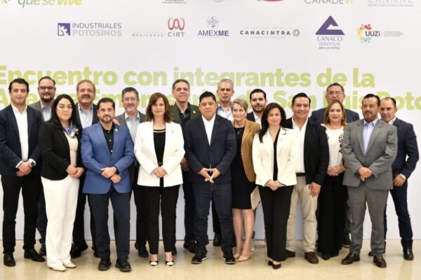COPARMEX SLP RECONOCE RESPALDO DEL GOBERNADOR RICARDO GALLARDO PARA LA CREACIÓN DE MÁS EMPLEOS