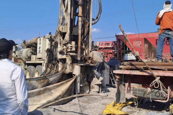 GOBIERNO ESTATAL FORTALECE ABASTO DE AGUA EN CIUDAD VALLES CON PERFORACIÓN DE POZOS PROFUNDOS