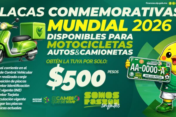 MOTOCICLISTAS SE ACTUALIZAN CON PLACAS MUNDIALISTAS