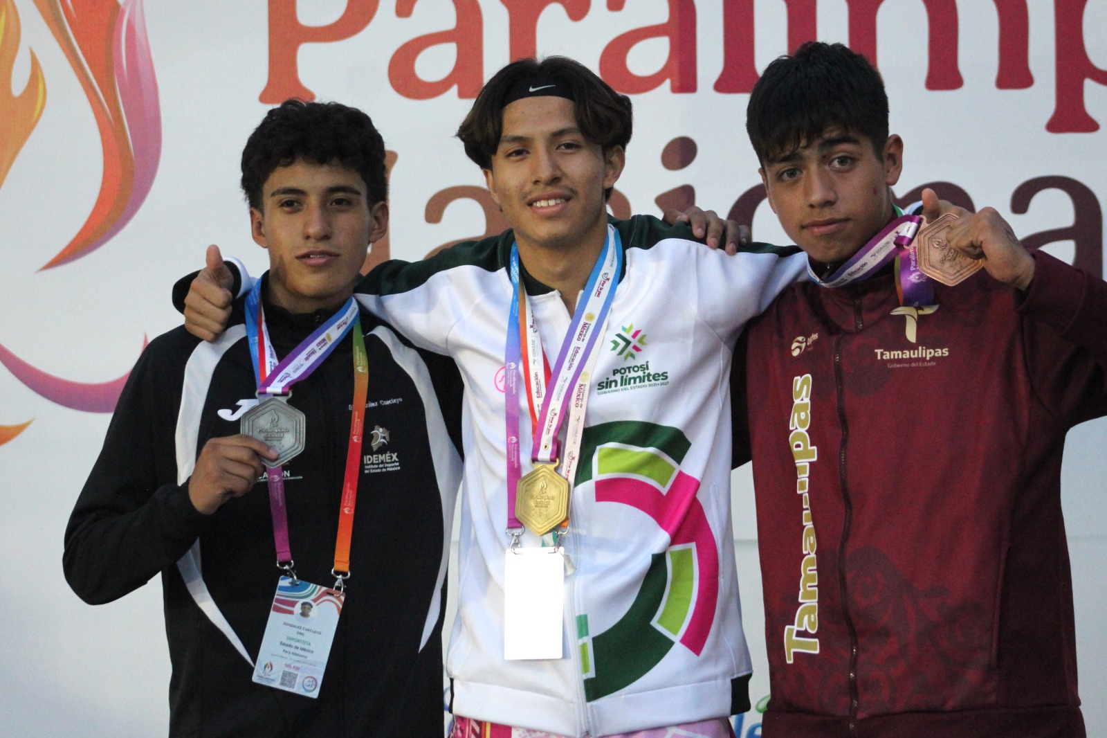 Para atleta potosino gana oro rompiendo su marca personal