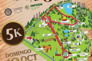 TODO LISTO PARA LA CARRERA ATLÉTICA POR LOS 200 AÑOS DE LA CONSTITUCIÓN POLÍTICA