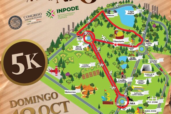 TODO LISTO PARA LA CARRERA ATLÉTICA POR LOS 200 AÑOS DE LA CONSTITUCIÓN POLÍTICA