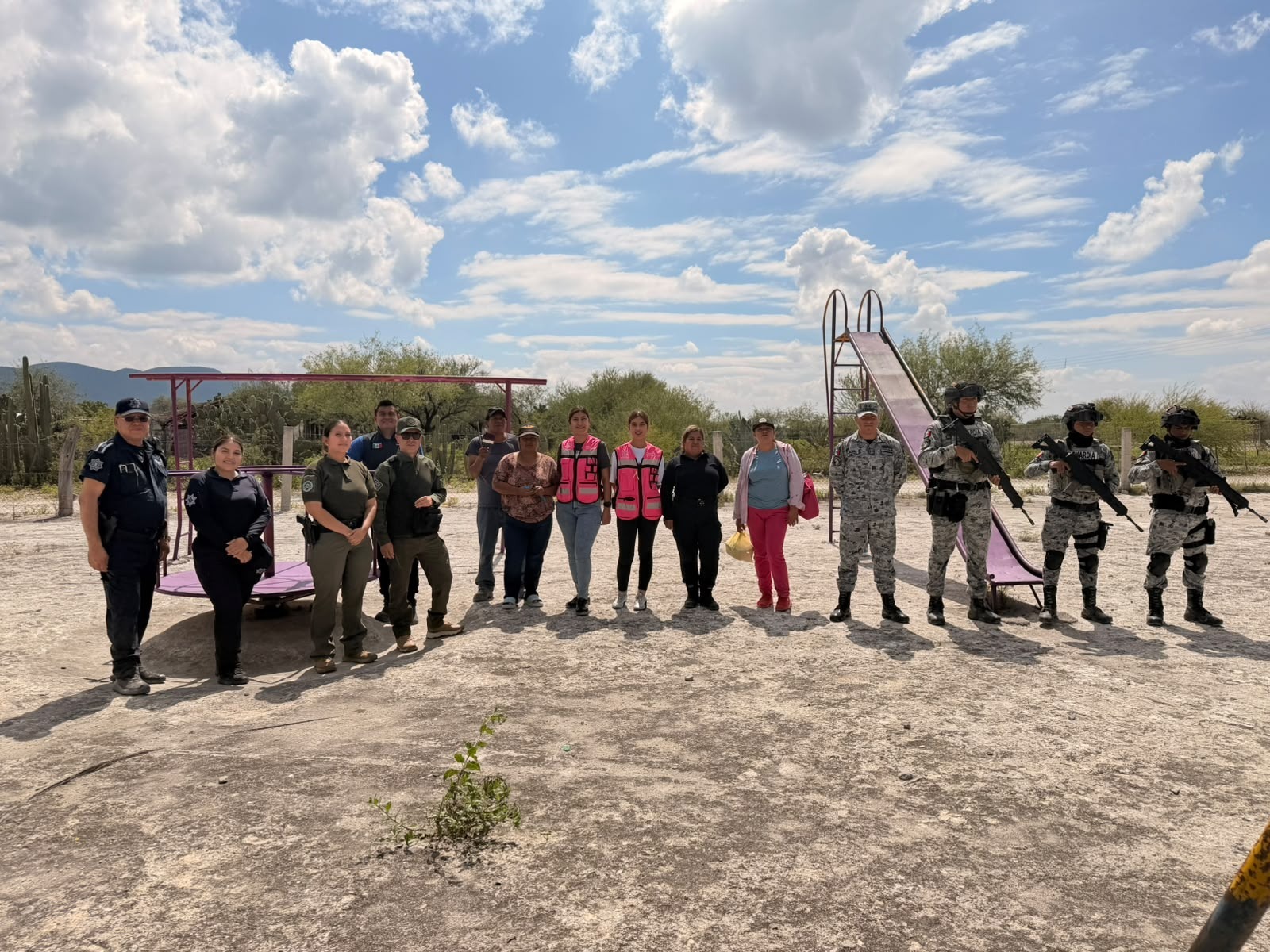SSPC PARTICIPA EN JORNADA POR LA PAZ Y RECUPERACIÓN DE ESPACIOS PÚBLICOS EN EL ALTIPLANO